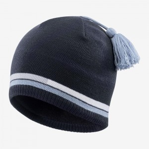 Salomon Escape Beanie Hatt Herr Gray | 41560-WZUL