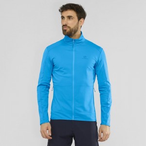 Salomon Essential Lightwarm Skidjackor Herr Blå | 49371-OQYL