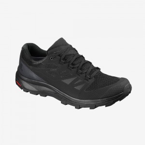 Salomon Outline Gore-Tex Trekking Herr Svarta | 36092-EJKF