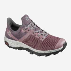 Salomon Outline Prism Gore-Tex Trekking Dam Rosa | 52709-BYVK