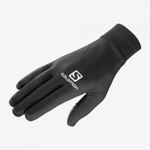 Salomon Pulse Glove U Handskar Herr Svarta | 86495-CLGY