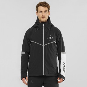 Salomon Race Jacket M Skidjackor Herr Svarta | 04965-TRUB