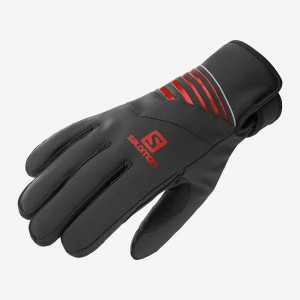 Salomon Rs Warm Glove U Handskar Herr Svarta | 72496-WHOQ