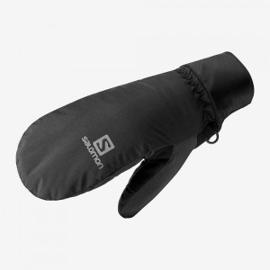 Salomon Rs Warm Mitten U Handskar Herr Svarta | 35608-JNZC