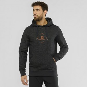 Salomon Shift Hoodie M Hoodie Herr Svarta | 02765-QRFH