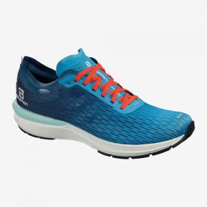 Salomon Sonic 3 Accelerate Löparskor Herr Blå | 29675-LWHM