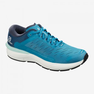 Salomon Sonic 3 Confidence Löparskor Herr Blå | 75302-TOQK