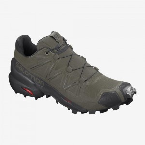 Salomon Speedcross 5 Trail Löparskor Herr Gröna | 50318-LCDX