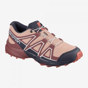 Salomon Speedcross Trail Löparskor Barn Rosa | 95874-DTHG