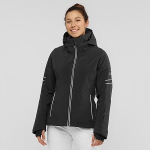 Salomon The Brilliant Jacket W Skidjackor Dam Svarta | 03179-XCDR