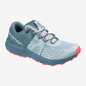 Salomon Ultra W Pro Trail Löparskor Dam Blå | 03276-JBIG