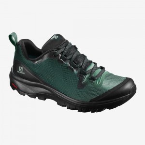 Salomon Vaya Gore-Tex Trekking Dam Svarta | 68397-VNPA