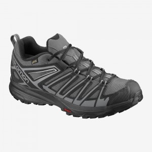 Salomon X Crest Gore-Tex Trekking Herr Svarta | 60178-REQL