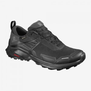 Salomon X Raise Gore-Tex Trekking Herr Svarta | 82940-YOTE