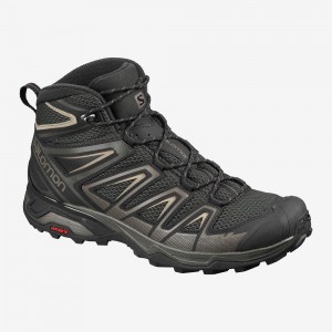 Salomon X Ultra Mid 3 Aero Promenadkängor Herr Svarta | 42703-EXTF