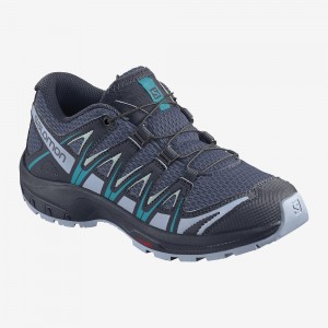 Salomon Xa Pro 3D J Trail Löparskor Barn Gray | 60592-INSC