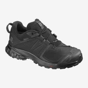 Salomon Xa Wild Gore-Tex Trail Löparskor Dam Svarta | 37856-ZNFU