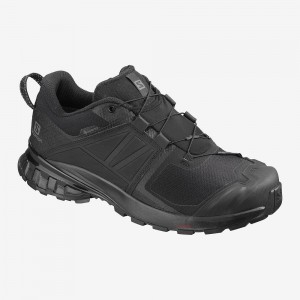 Salomon Xa Wild Gore-Tex Trail Löparskor Herr Svarta | 83796-JXTC