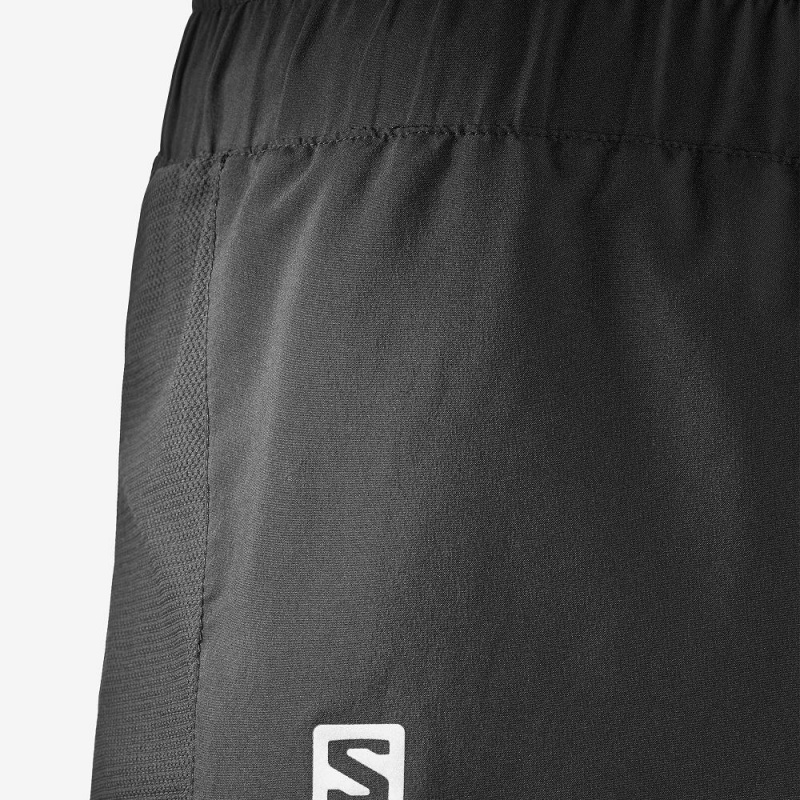 Salomon Agile 5 Shorts Herr Svarta | 98307-EAFS