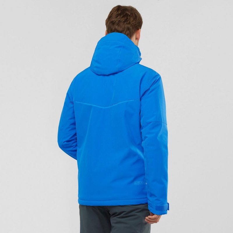 Salomon Blast Jacket M Skidjackor Herr Blå | 79864-XAJT