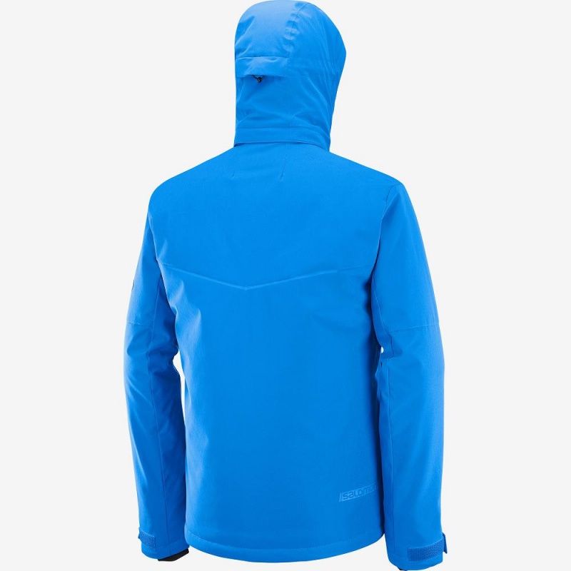 Salomon Blast Jacket M Skidjackor Herr Blå | 79864-XAJT