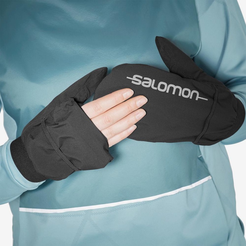 Salomon Bonatti Wp Mitten U Handskar Herr Svarta | 82063-ZLTB