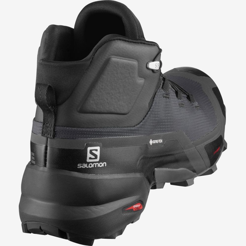 Salomon Cross Hike Mid Gore-Tex Promenadkängor Herr Svarta | 67293-EHWY