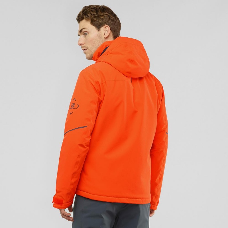 Salomon Edge Skidjackor Herr Orange | 62301-UDCP