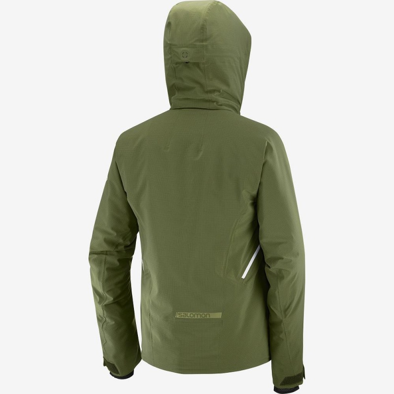 Salomon Epic Jacket M Skidjackor Herr Gröna | 70891-BHFM