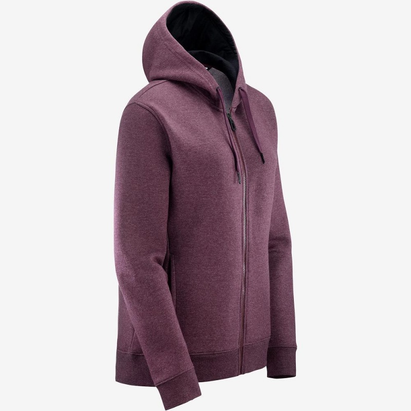 Salomon Essential Warm Hoodie Dam Lila | 60124-DSFM