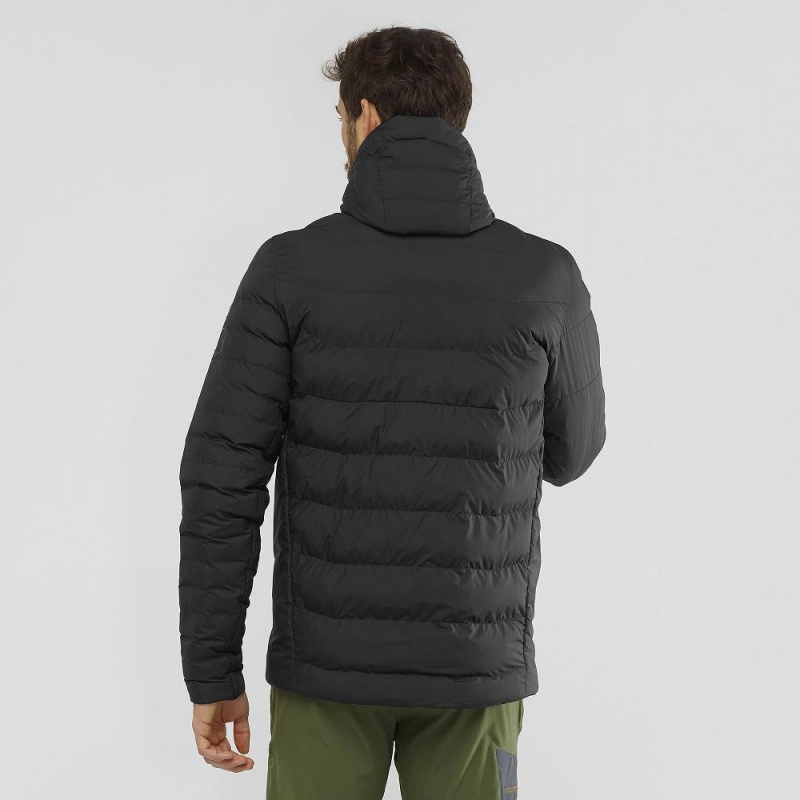 Salomon Essential Xwarm Insulated Hoodie Herr Svarta | 38076-MTXS