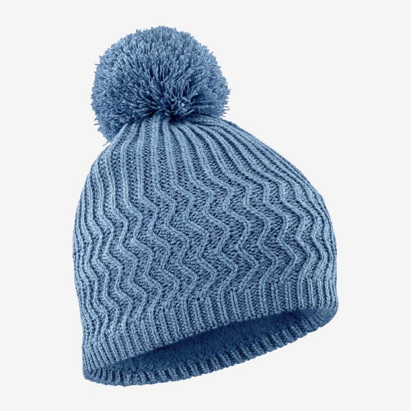 Salomon Kuba Beanie Hatt Herr Blå | 72401-JVBD