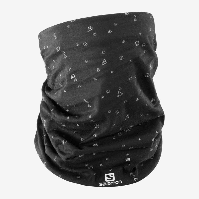 Salomon Neck&Head Light Gaiter Pannband Herr Svarta | 89136-FRUT