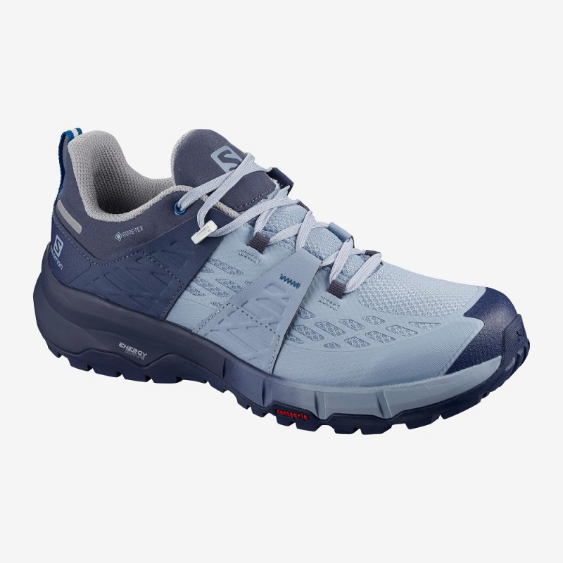 Salomon Odyssey Gtx W Löparskor Dam Blå | 68975-KYSR