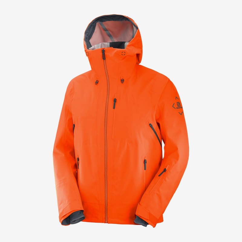 Salomon Outlaw 3L Skidjackor Herr Orange | 12385-PDIC