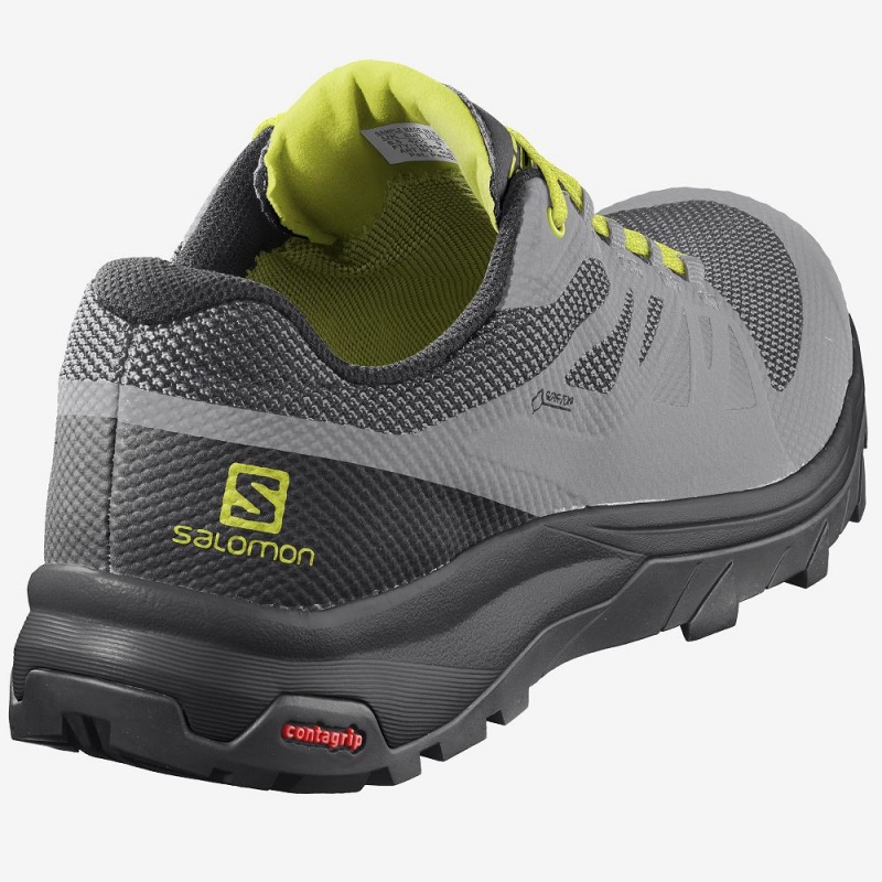 Salomon Outline Gore-Tex Trekking Herr Silver | 39547-GTDW