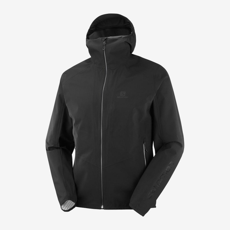 Salomon Outline Jacket M Jacka Herr Svarta | 03752-QKRA