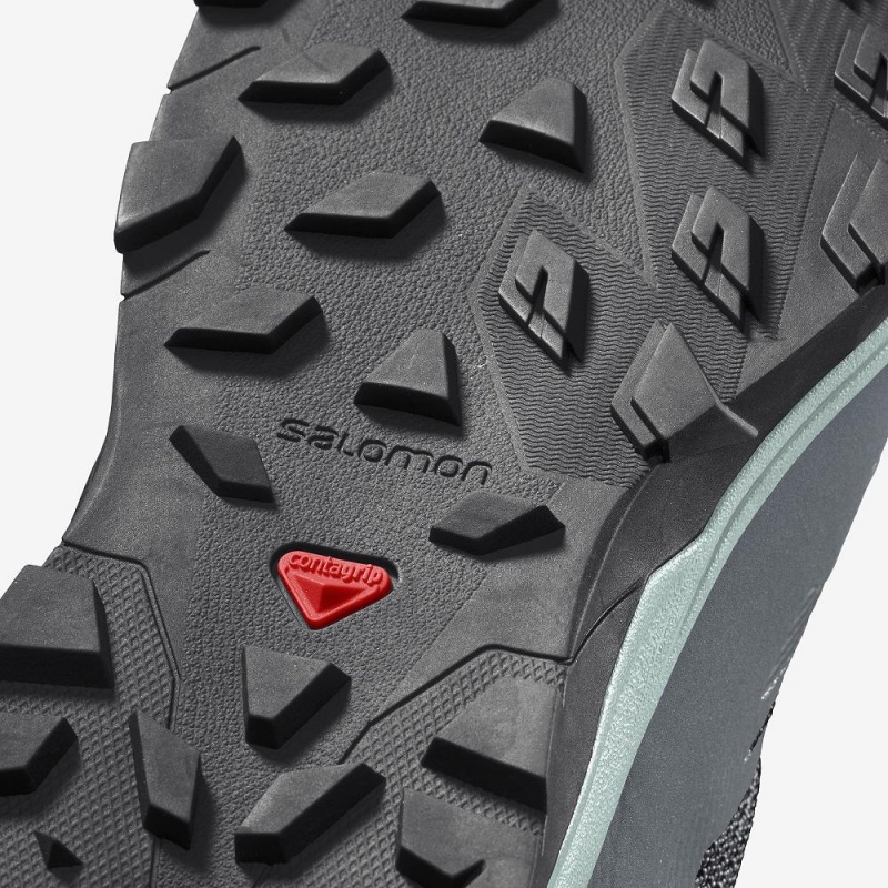 Salomon Outline Mid Gore-Tex Promenadkängor Dam Gray | 34507-BUIN