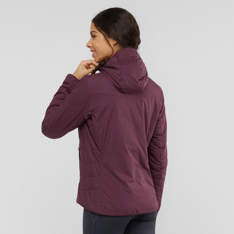 Salomon Outrack Insulated Jacka Dam Lila | 90358-TEAM