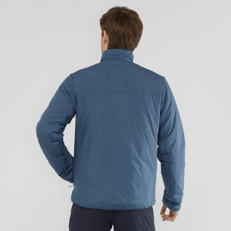 Salomon Outrack Insulated Jacket M Jacka Herr Marinblå | 37804-BOKX