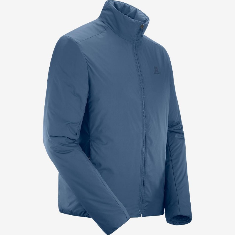 Salomon Outrack Insulated Jacket M Jacka Herr Marinblå | 37804-BOKX