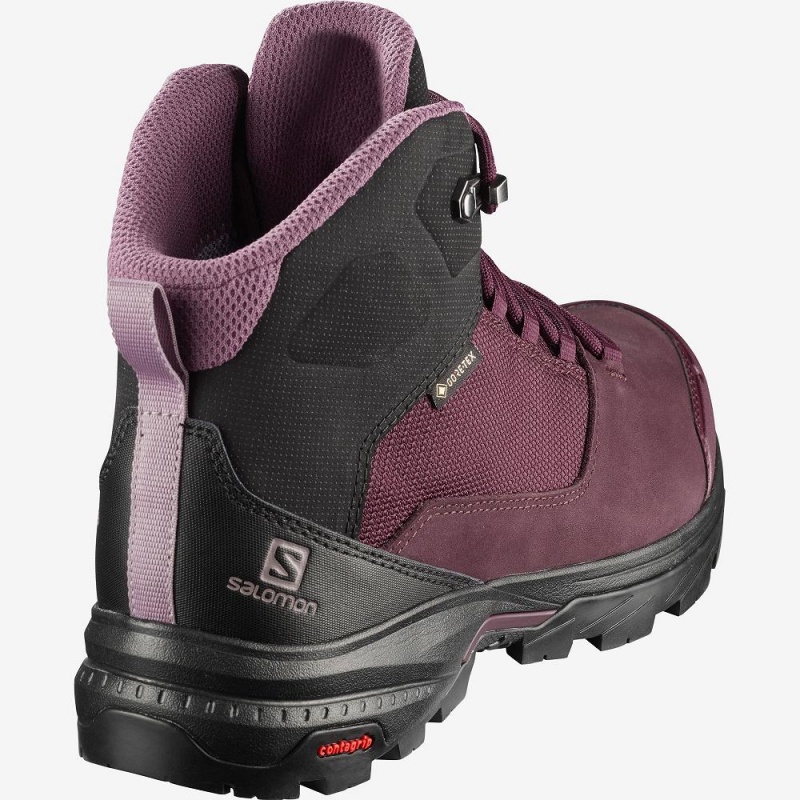 Salomon Outward Gore-Tex Promenadkängor Dam Vita | 23854-XFPO