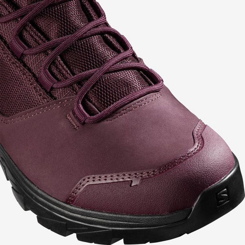 Salomon Outward Gore-Tex Promenadkängor Dam Vita | 23854-XFPO