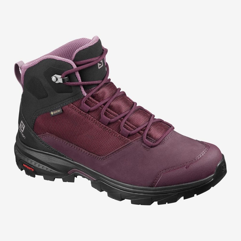 Salomon Outward Gore-Tex Promenadkängor Dam Vita | 23854-XFPO