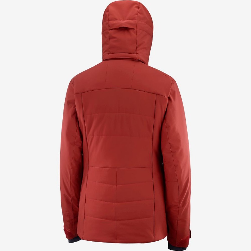 Salomon Prevail Jacket W Skidjackor Dam Röda | 64072-DBOQ