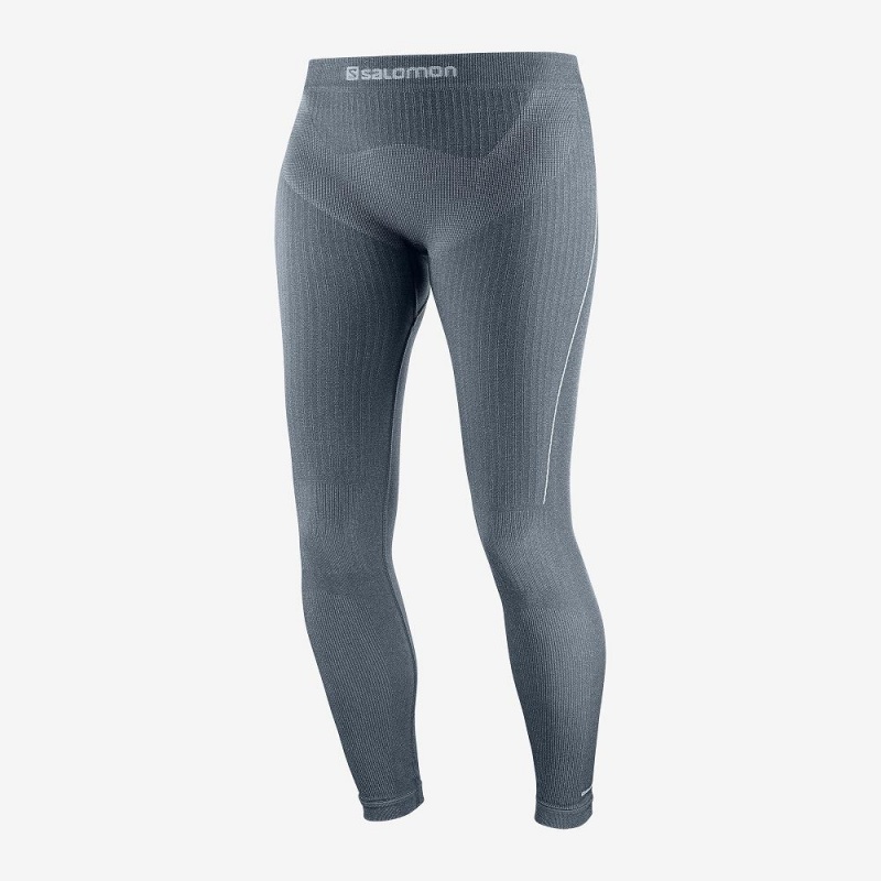 Salomon Primo Warm Tight Seamless W Strumpbyxor Dam Gray | 03246-GMFR