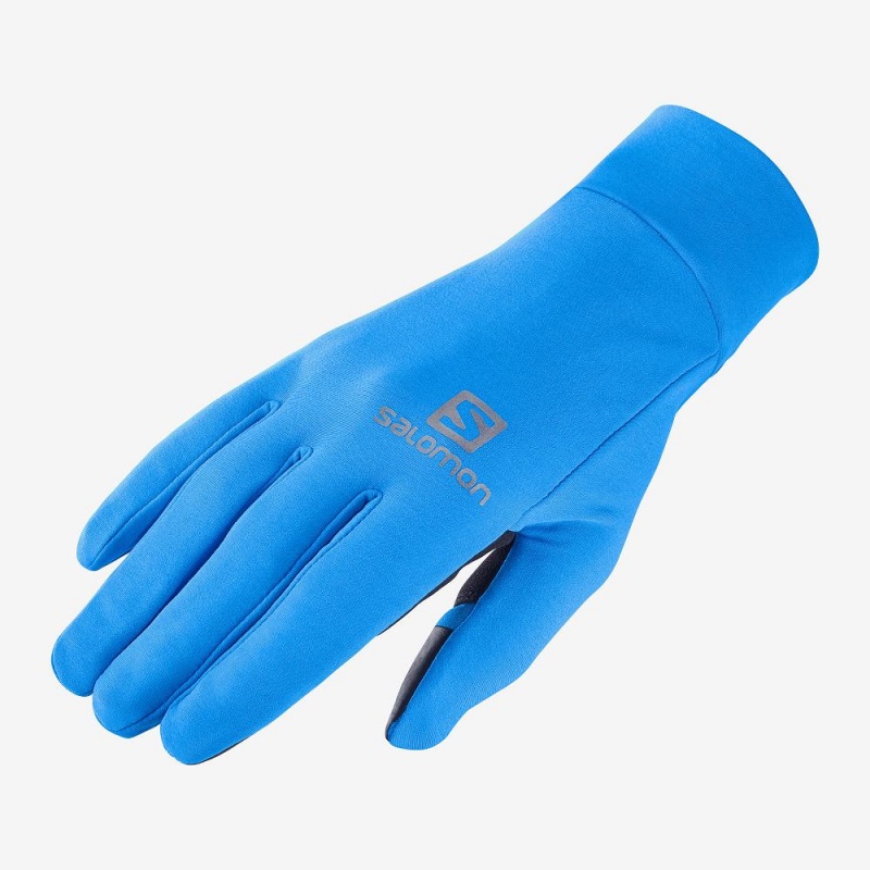 Salomon Pulse Glove U Handskar Herr Blå | 98576-WAOQ