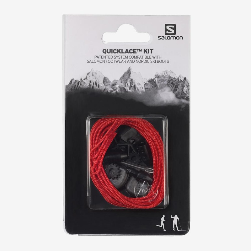 Salomon Quicklace Kit Quicklace Herr Röda | 63580-SFIL