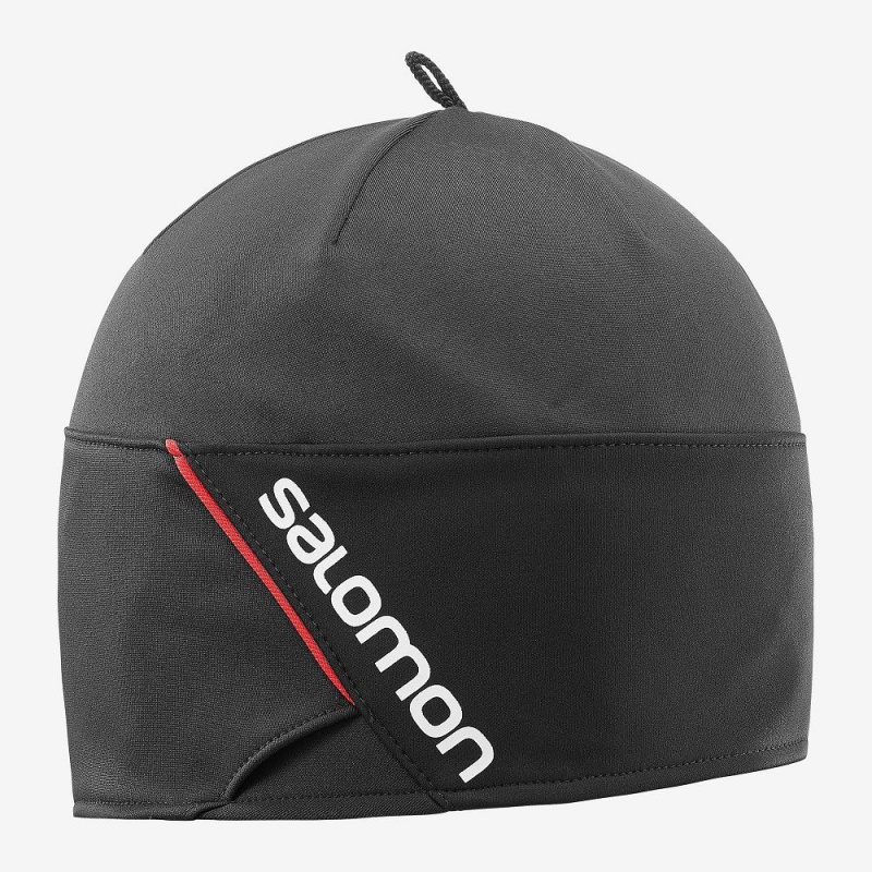 Salomon Rs Beanie Hatt Herr Svarta | 47638-AUZG