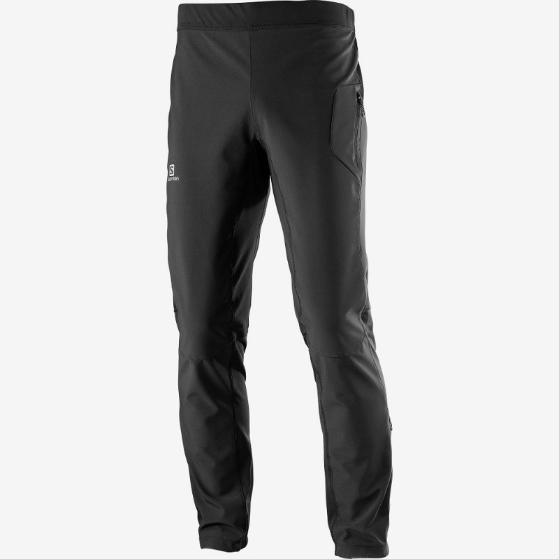 Salomon Rs Warm Softshell M Byxor Herr Svarta | 57183-JSFH